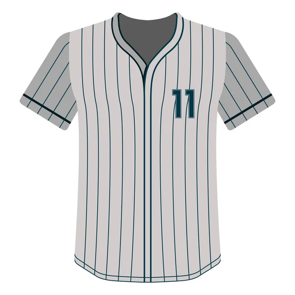 Baseball shirt ikona — Wektor stockowy