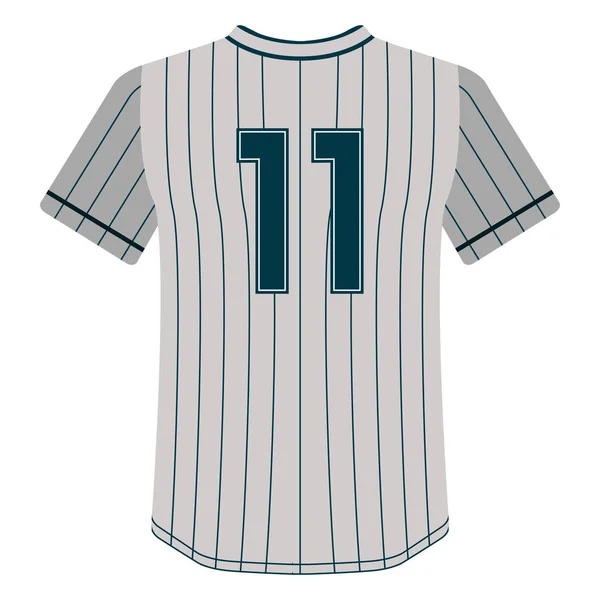 Baseball shirt ikona — Wektor stockowy