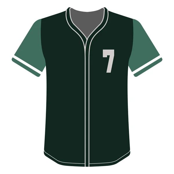 Baseball shirt ikona — Wektor stockowy