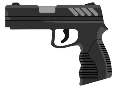 İzole ateşli silah simgesi