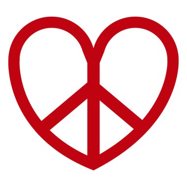 barış sembolü simgesi