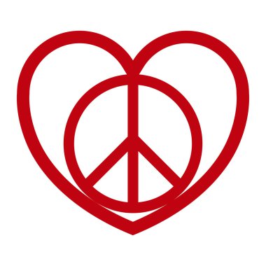 barış sembolü simgesi