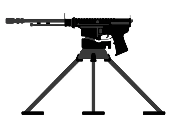 Icono de arma de fuego aislada — Vector de stock