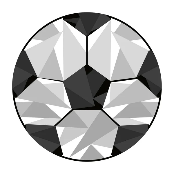 Isolée icône de balle de sport — Image vectorielle
