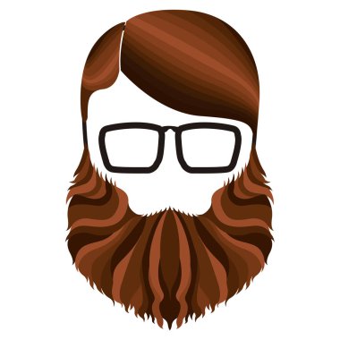 İzole hipsterman avatar
