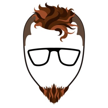 İzole hipsterman avatar