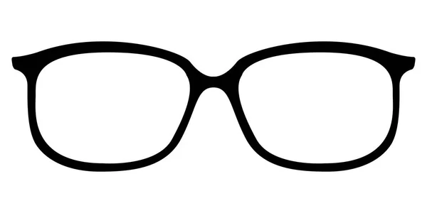 Izolovaný obraz brýlí — Stockový vektor