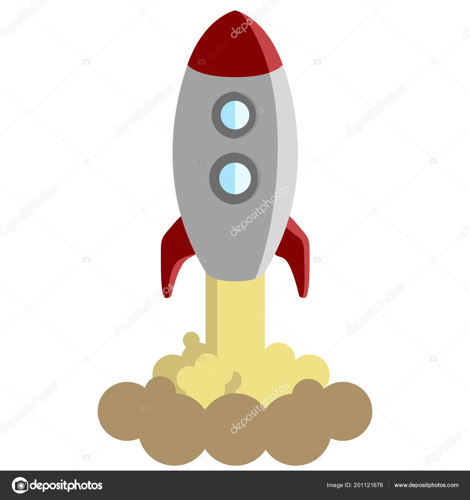 Rocket Taking Off Vector Image By C Laudiseno Vector Stock Rocket Taking Off Vector Image By C Laudiseno Vector Stock