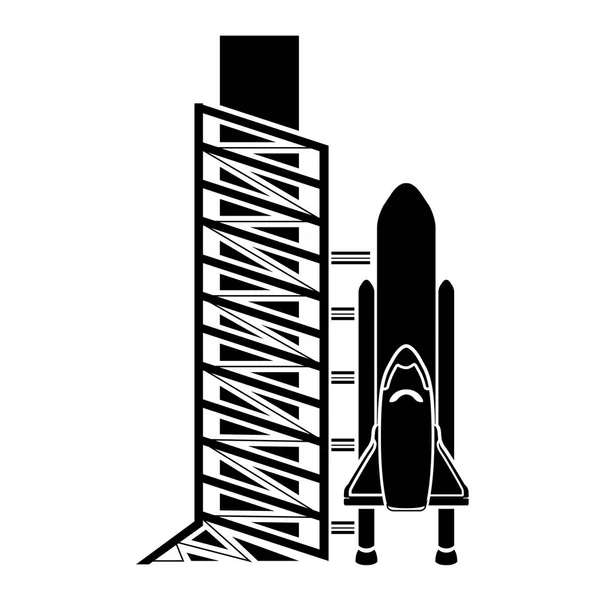 Isolated rocket icon — Stock Vector