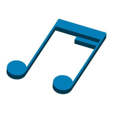 İzometrik on altıncı nota. Kirişli Not