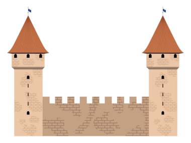 Kale kule görüntü