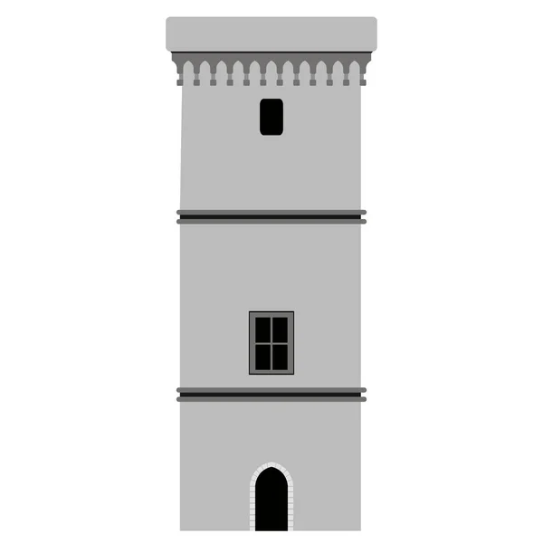 Obraz wieża zamek — Wektor stockowy