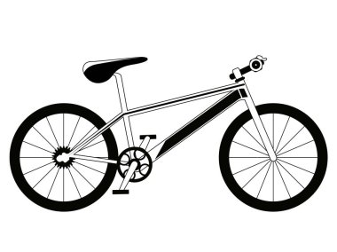 Yarış Bisiklet siluet