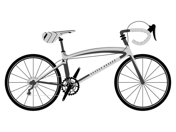 Racing cykel ikon — Stock vektor