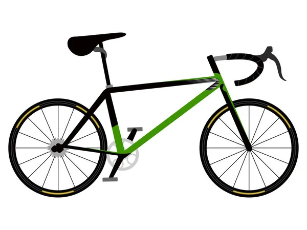 Racing cykel ikon — Stock vektor