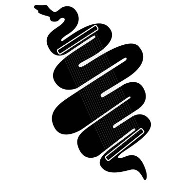 İzole arp müzik aleti simgesi