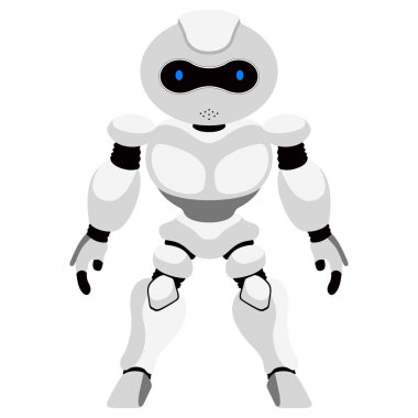 İzole şirin android simgesi