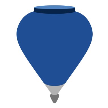 İzole spin oyuncak simgesi