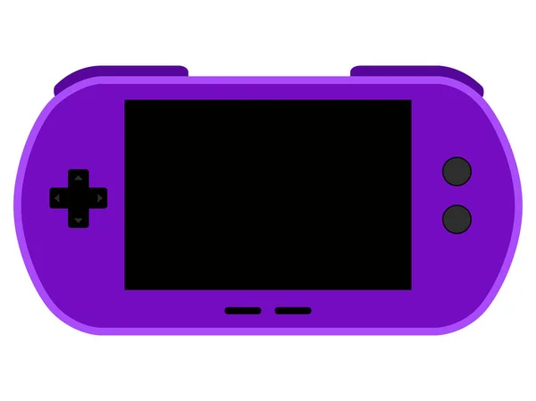 Ikone der mobilen Videospielkonsole — Stockvektor