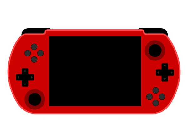 Pictogram voor geïsoleerde mobiele videogame-console — Stockvector