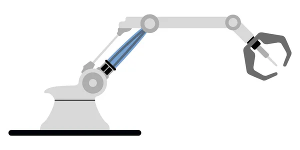 Icona braccio robotico isolato — Vettoriale Stock