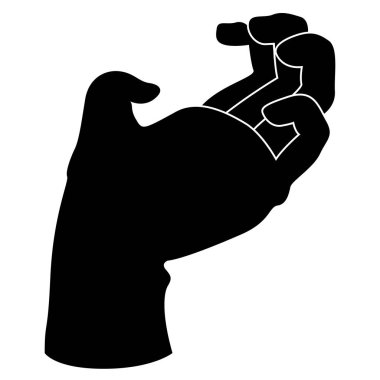 Ürkütücü zombi el simgesi