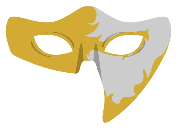 Geïsoleerde gekleurde carnaval masker — Stockvector