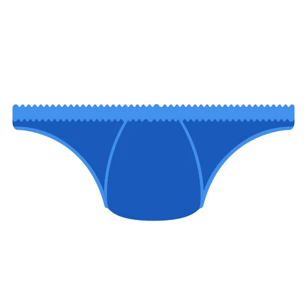 Geïsoleerde mannelijke ondergoed pictogram — Stockvector