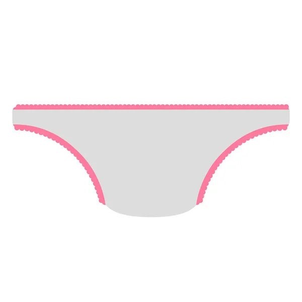 Female underwear image — Stock Vector