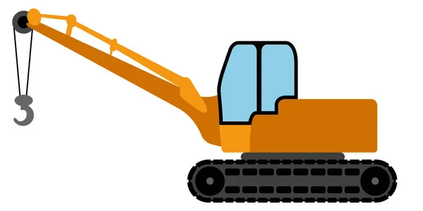 Image du véhicule de construction — Image vectorielle