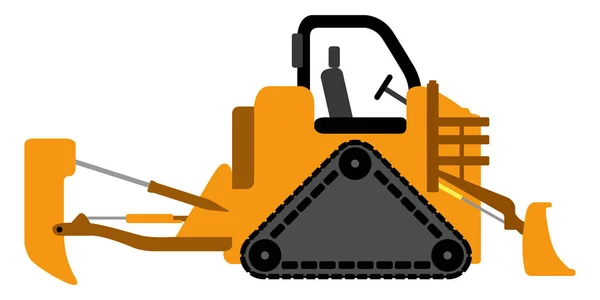Baufahrzeug-Image — Stockvektor