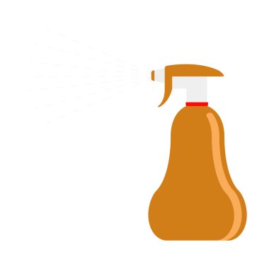 İzole edilmiş sprey şişesi simgesi