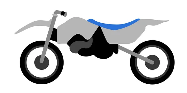 Sidovy av en racing-motorcykel — Stock vektor