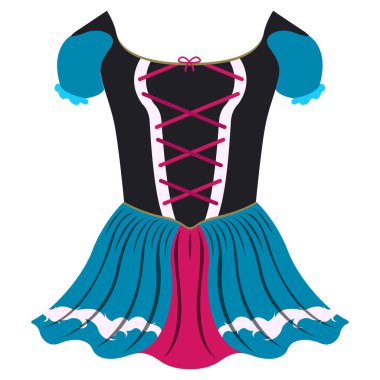 Kadınlar için geleneksel oktoberfest elbise