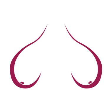 İzole pembe kurdele. Meme kanseri kampanyası