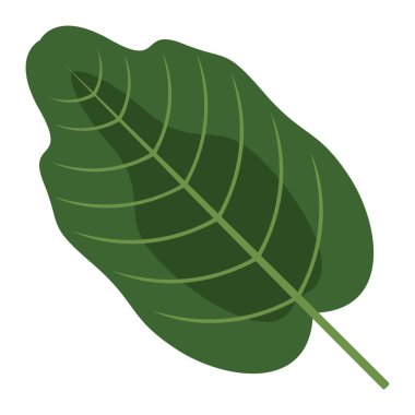 Renkli tropikal yaprak simgesi