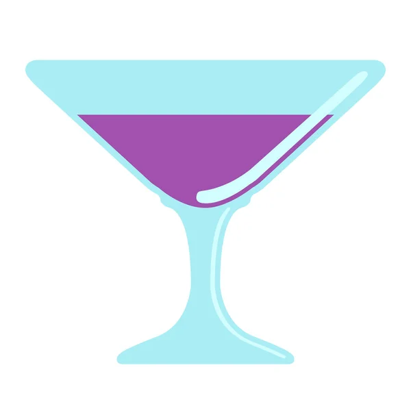 Ikona izolované sklenice na víno — Stockový vektor