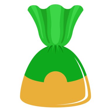 İzole tatlı şeker simgesi