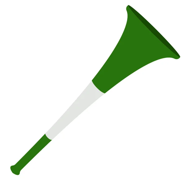 Isolé icône du football vuvuzela — Image vectorielle