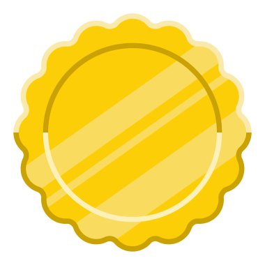 İzole boş vintage sigorta primi etiket