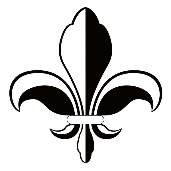 Символ Флёра де Лис — стоковый вектор