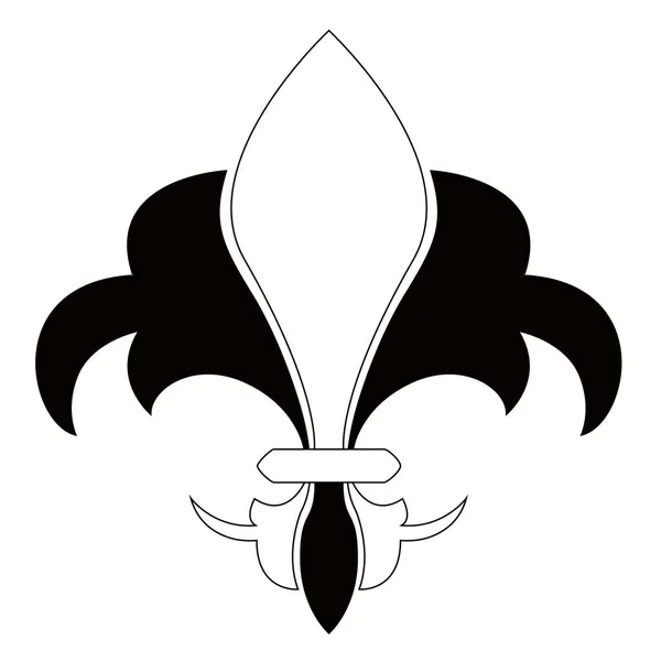 Fleur de lys symbol — Stock vektor