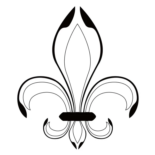 Fleur de lys symbol — Διανυσματικό Αρχείο