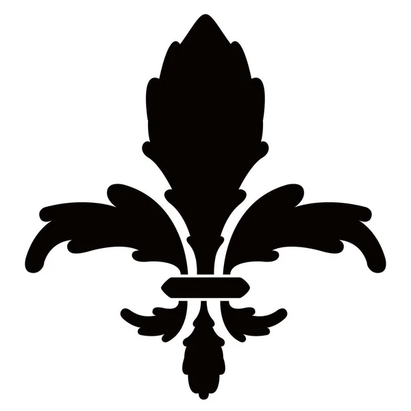 Fleur de lys symbol — Stok Vektör