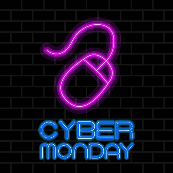 Cyber Monday Venta — Vector de stock