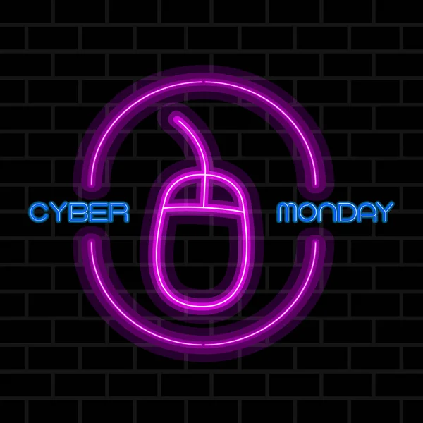 Cyber Monday Venda — Vetor de Stock