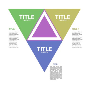 İş Infographic metinle