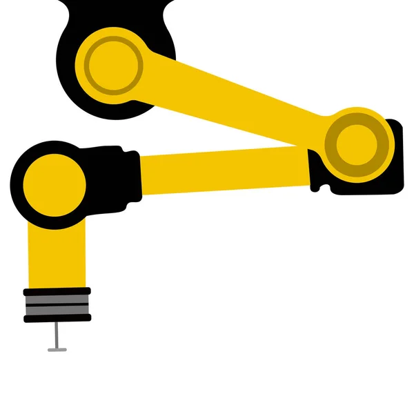 Βραχίονα ρομπότ industrail — Διανυσματικό Αρχείο