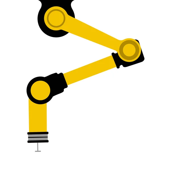 Βραχίονα ρομπότ industrail — Διανυσματικό Αρχείο