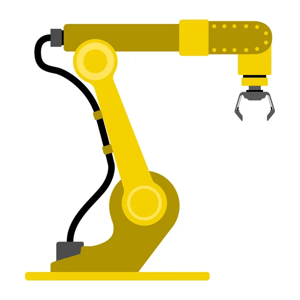 Brazo robot industrial — Archivo Imágenes Vectoriales